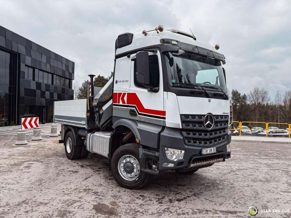 Mercedes-Benz AROCS 1851 4x4 PALFINGER PK 20002 Crane Kran - משאית מנוף: תמונה 5 Mercedes-Benz AROCS 1851 4x4 PALFINGER PK 20002 Crane Kran - משאית מנוף: תמונה 5