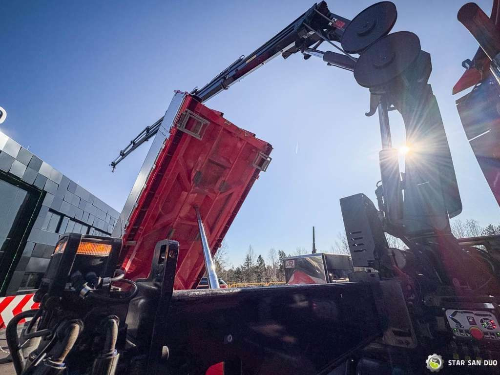 הַחכָּרָה  Mercedes-Benz  AROCS 3358L 6x4 HIAB 192X-HIPRO E-6 Crane Kippe Mercedes-Benz  AROCS 3358L 6x4 HIAB 192X-HIPRO E-6 Crane Kippe: תמונה 20