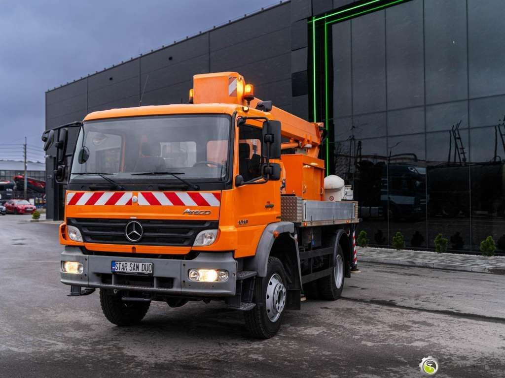 Mercedes-Benz ATEGO 1018 WUMAG WT 170 Platform Lift 17m - פלטפורמה אווירית מותקנת על משאית: תמונה 1 Mercedes-Benz ATEGO 1018 WUMAG WT 170 Platform Lift 17m - פלטפורמה אווירית מותקנת על משאית: תמונה 1