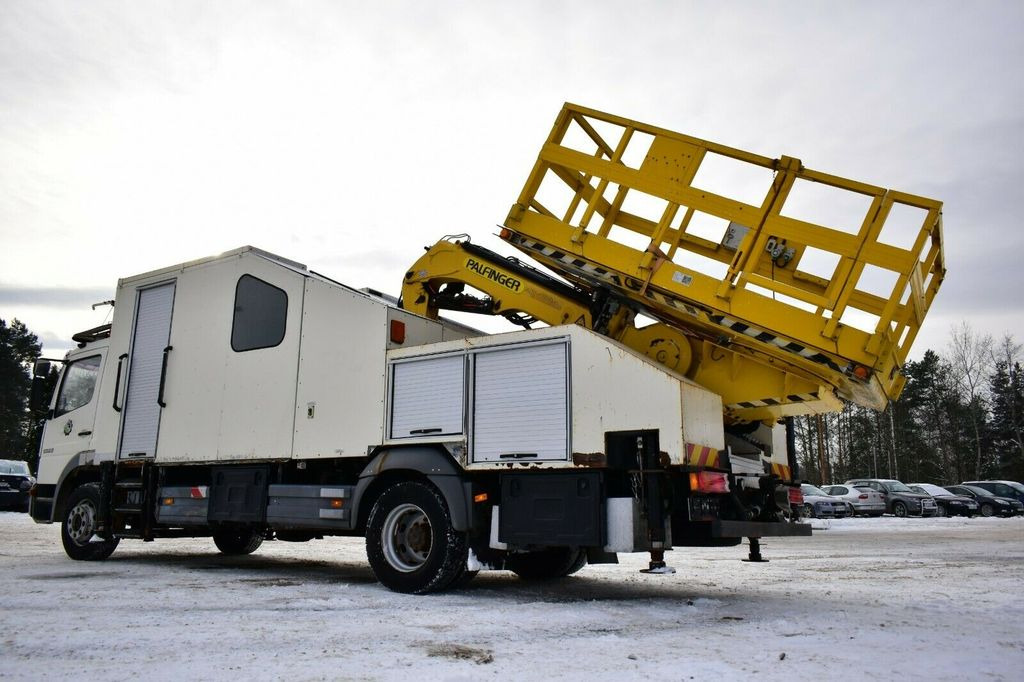 פלטפורמה אווירית מותקנת על משאית Mercedes-Benz ATEGO 1323 PK 8000T RAIL Platform: תמונה 7