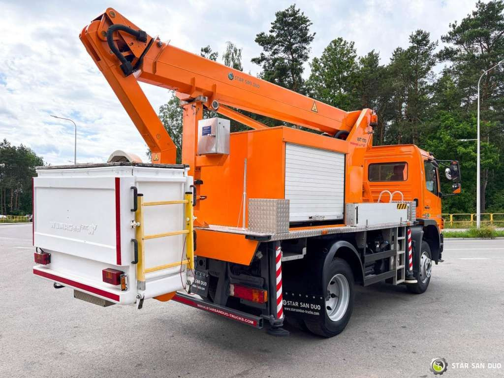 Mercedes-Benz ATEGO 4x4 1018 WUMAG WT 170 Platform Lift 17m - פלטפורמה אווירית מותקנת על משאית: תמונה 5 Mercedes-Benz ATEGO 4x4 1018 WUMAG WT 170 Platform Lift 17m - פלטפורמה אווירית מותקנת על משאית: תמונה 5