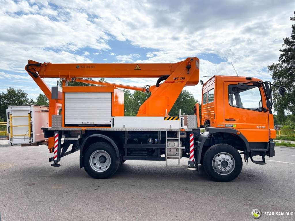 Mercedes-Benz ATEGO 4x4 1018 WUMAG WT 170 Platform Lift 17m - פלטפורמה אווירית מותקנת על משאית: תמונה 4 Mercedes-Benz ATEGO 4x4 1018 WUMAG WT 170 Platform Lift 17m - פלטפורמה אווירית מותקנת על משאית: תמונה 4
