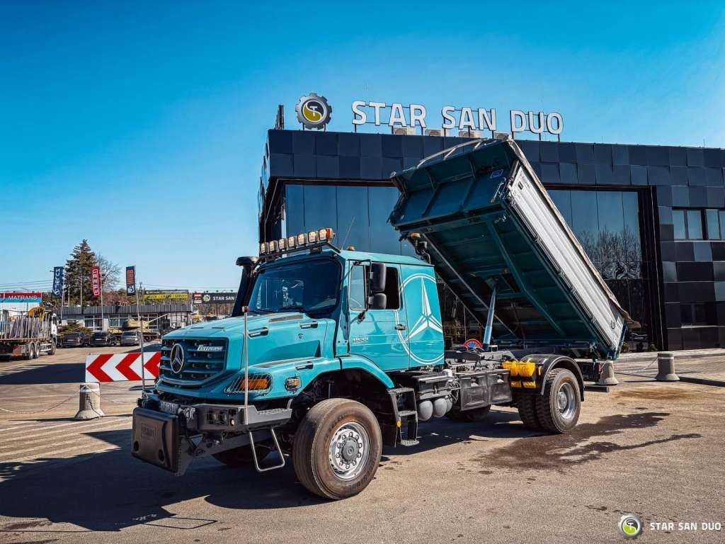 Mercedes-Benz Zetros 1833 4x4 Kipper Camper Chassis - מזהיר: תמונה 3 Mercedes-Benz Zetros 1833 4x4 Kipper Camper Chassis - מזהיר: תמונה 3