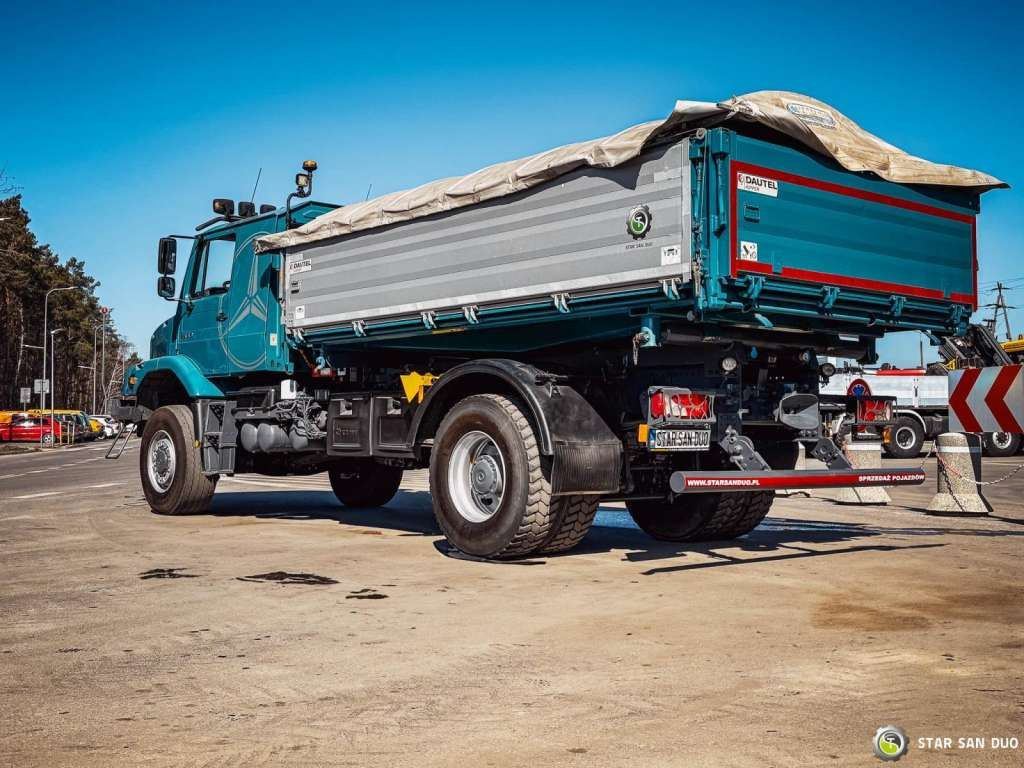Mercedes-Benz Zetros 1833 4x4 Kipper Camper Chassis - מזהיר: תמונה 4 Mercedes-Benz Zetros 1833 4x4 Kipper Camper Chassis - מזהיר: תמונה 4
