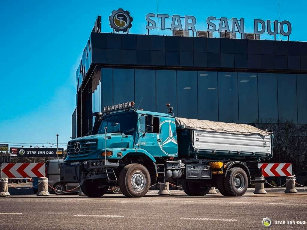 Mercedes-Benz Zetros 1833 4x4 Kipper Camper Chassis - משאית עם שלדת תא: תמונה 1 Mercedes-Benz Zetros 1833 4x4 Kipper Camper Chassis - משאית עם שלדת תא: תמונה 1