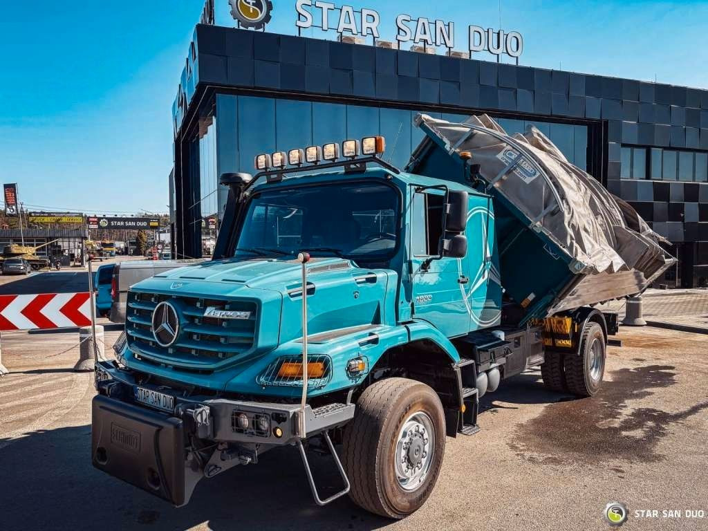 Mercedes-Benz Zetros 1833 4x4 Kipper Camper Chassis - משאית עם שלדת תא: תמונה 4 Mercedes-Benz Zetros 1833 4x4 Kipper Camper Chassis - משאית עם שלדת תא: תמונה 4