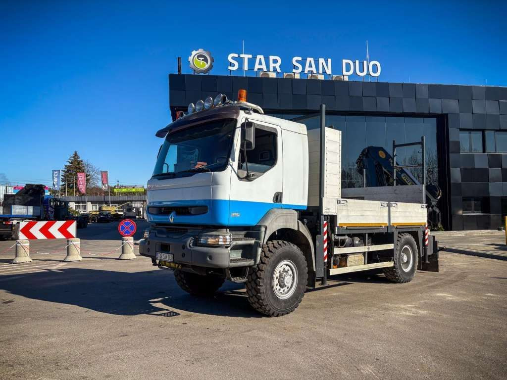 Renault KERAX 270 4x4 PALFINGER PK 16502 CRANE WINCH - משאית מנוף, משאית צד נופל/ שטוחה: תמונה 3 Renault KERAX 270 4x4 PALFINGER PK 16502 CRANE WINCH - משאית מנוף, משאית צד נופל/ שטוחה: תמונה 3