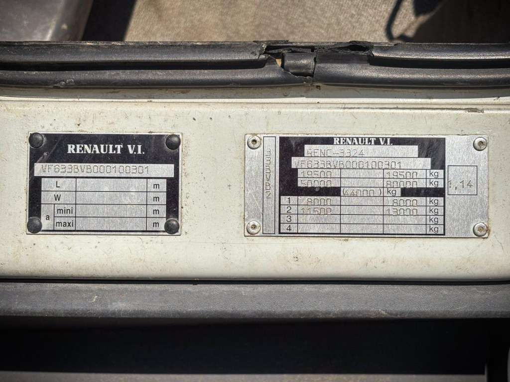 חָדָשׁ משאית מנוף, משאית צד נופל/ שטוחה Renault  KERAX 270 4x4 PALFINGER PK 16502 CRANE WINCH: תמונה 23