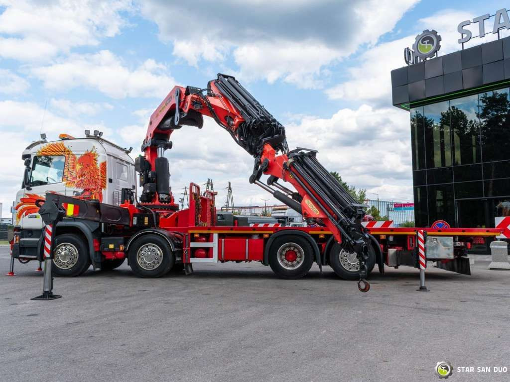 Scania G450 8x2 PALFINGER PK 85002 Fly Jib Winch - משאית מנוף: תמונה 4 Scania G450 8x2 PALFINGER PK 85002 Fly Jib Winch - משאית מנוף: תמונה 4