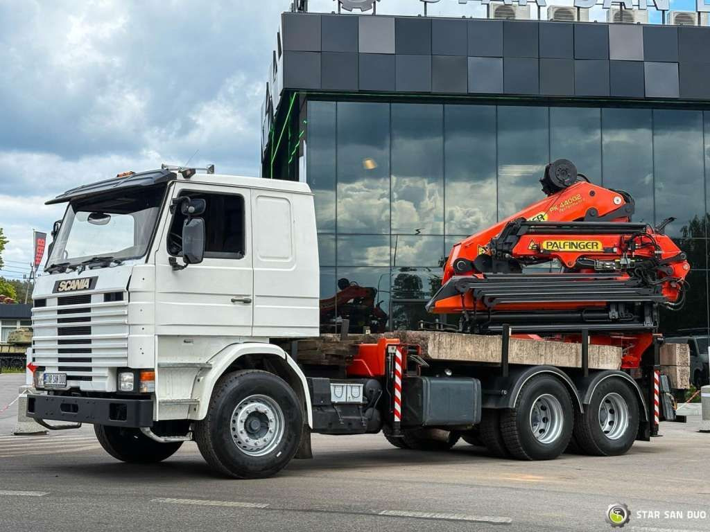 משאית מנוף Scania  R143 HL 6x2 PALFINGER PK44002 Crane Kran: תמונה 16