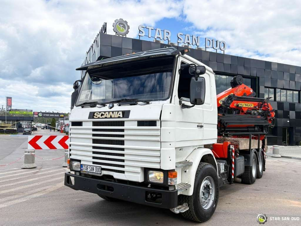 משאית מנוף Scania  R143 HL 6x2 PALFINGER PK44002 Crane Kran: תמונה 9