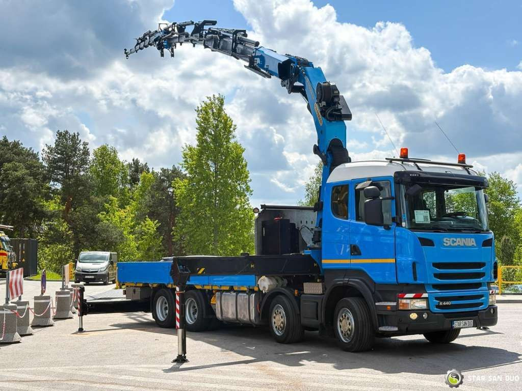 Scania R440 8x4 Palfinger PK50002 FLY JIB Crane Winch - משאית מנוף: תמונה 2 Scania R440 8x4 Palfinger PK50002 FLY JIB Crane Winch - משאית מנוף: תמונה 2