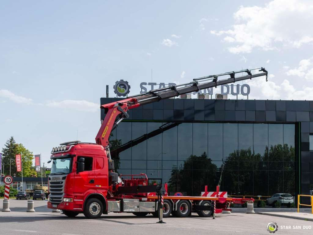 Scania R450 8x4 Palfinger PK 65002 SH HDS Crane - משאית מנוף: תמונה 1 Scania R450 8x4 Palfinger PK 65002 SH HDS Crane - משאית מנוף: תמונה 1