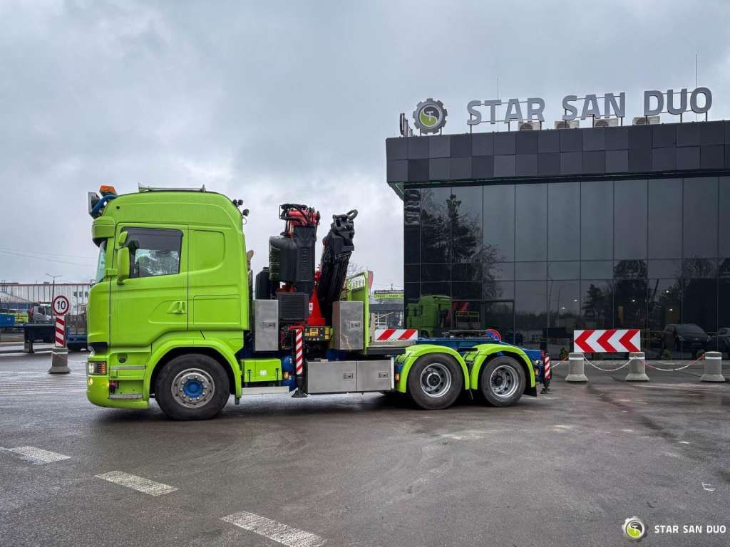 Scania R520 6x2 Fassi F485 Crane Kran Winch Euro 6 Scania R520 6x2 Fassi F485 Crane Kran Winch Euro 6 - משאית מנוף, יחידת טרקטור: תמונה 2 Scania R520 6x2 Fassi F485 Crane Kran Winch Euro 6 Scania R520 6x2 Fassi F485 Crane Kran Winch Euro 6 - משאית מנוף, יחידת טרקטור: תמונה 2