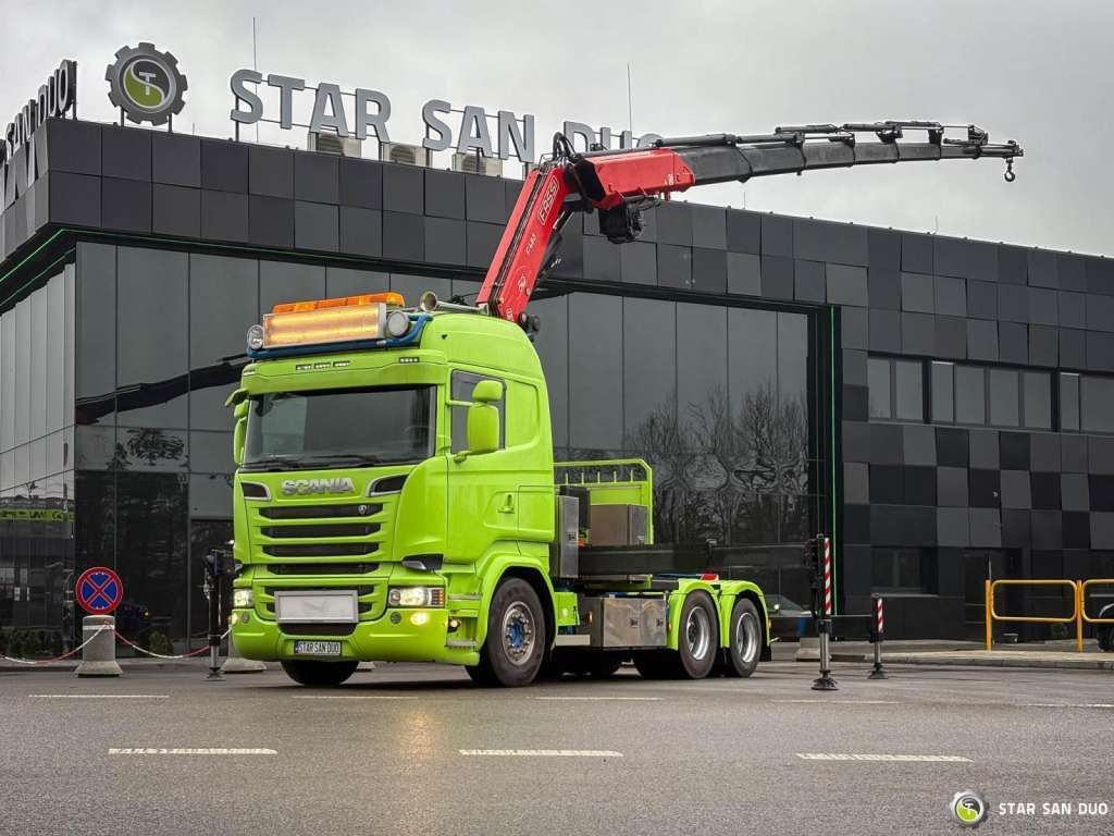 Scania R520 6x2 Fassi F485 Crane Kran Winch Euro 6 Scania R520 6x2 Fassi F485 Crane Kran Winch Euro 6 - משאית מנוף, יחידת טרקטור: תמונה 5 Scania R520 6x2 Fassi F485 Crane Kran Winch Euro 6 Scania R520 6x2 Fassi F485 Crane Kran Winch Euro 6 - משאית מנוף, יחידת טרקטור: תמונה 5