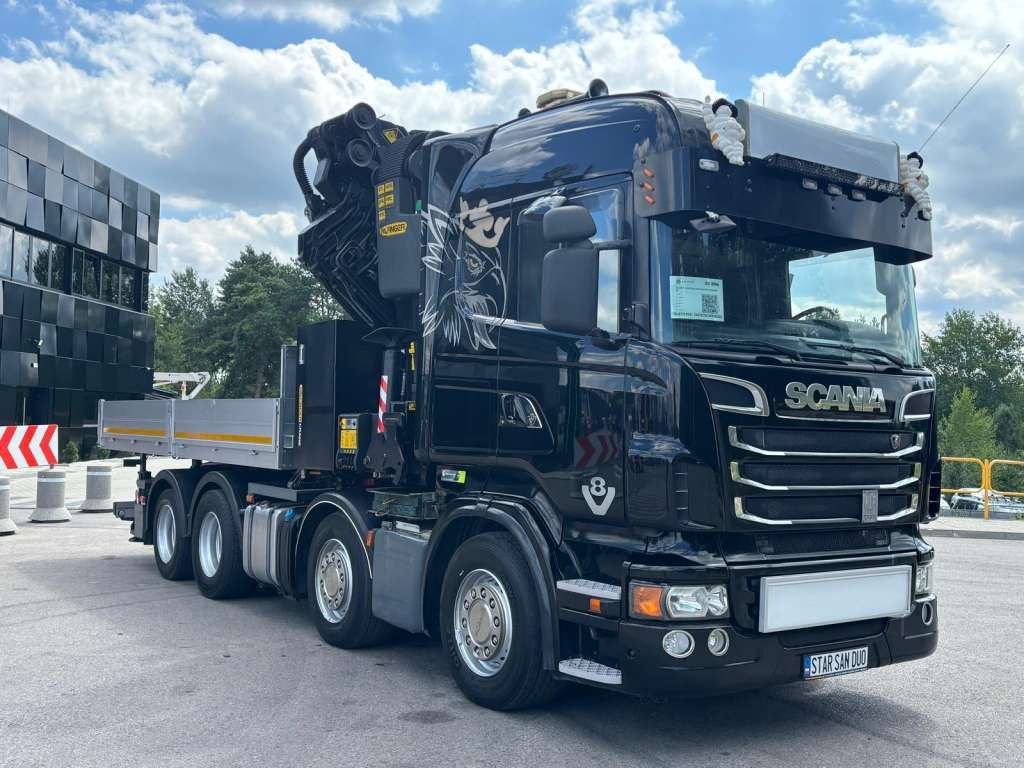Scania R560 8x2 PALFINGER PK 92002 SH Fly Jib Winch 5t - משאית מנוף: תמונה 3 Scania R560 8x2 PALFINGER PK 92002 SH Fly Jib Winch 5t - משאית מנוף: תמונה 3