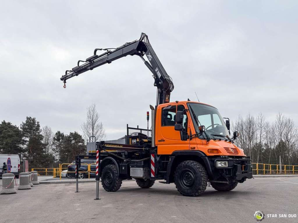 Unimog Mercedes-Benz UNIMOG U300 4x4 HIAB 122 D-3 CRANE Unimog Mercedes-Benz UNIMOG U300 4x4 HIAB 122 D-3 CRANE - משאית מנוף, משאית צד נופל/ שטוחה: תמונה 3 Unimog Mercedes-Benz UNIMOG U300 4x4 HIAB 122 D-3 CRANE Unimog Mercedes-Benz UNIMOG U300 4x4 HIAB 122 D-3 CRANE - משאית מנוף, משאית צד נופל/ שטוחה: תמונה 3