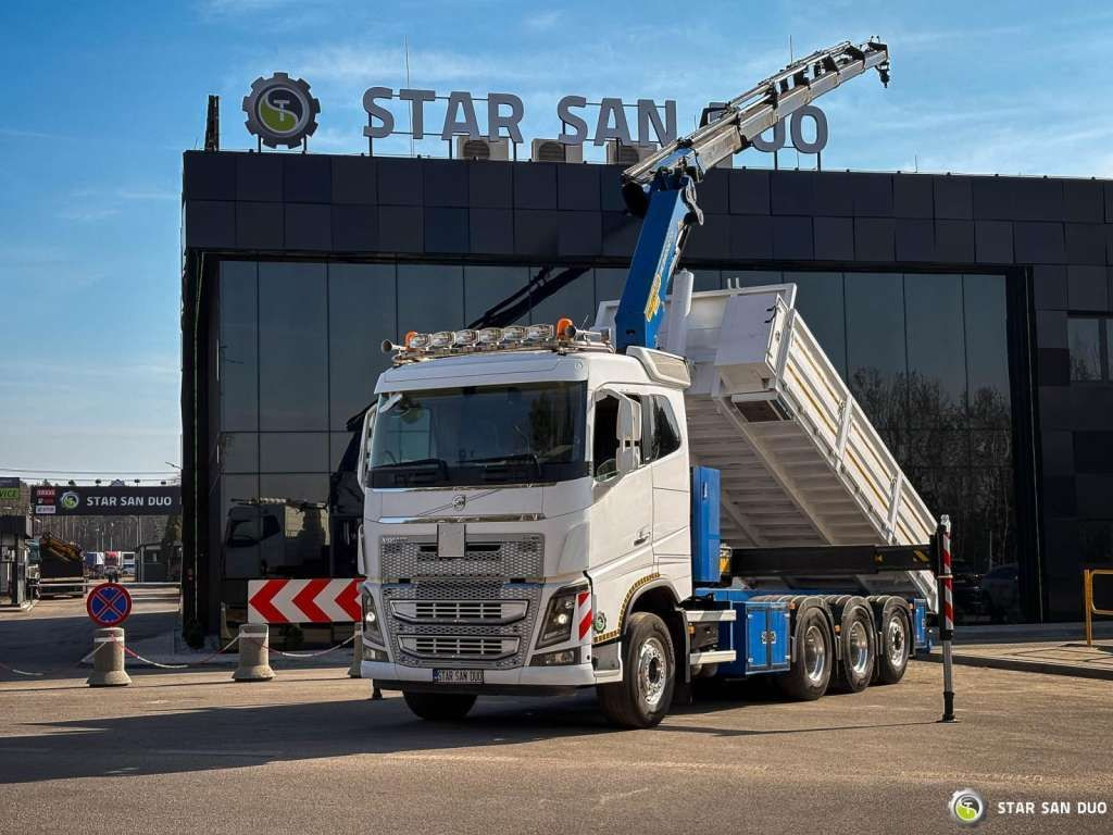 Volvo FH 16.550 8x4 Palfinger PK 34002-SH Crane Kippe - משאית מנוף: תמונה 1 Volvo FH 16.550 8x4 Palfinger PK 34002-SH Crane Kippe - משאית מנוף: תמונה 1