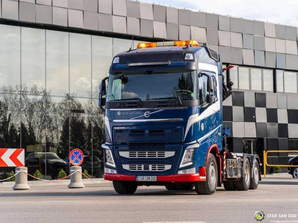 Volvo FH 500 6x2 HMF 3220-K5 HDS Crane Euro 6 - משאית מנוף, יחידת טרקטור: תמונה 5 Volvo FH 500 6x2 HMF 3220-K5 HDS Crane Euro 6 - משאית מנוף, יחידת טרקטור: תמונה 5