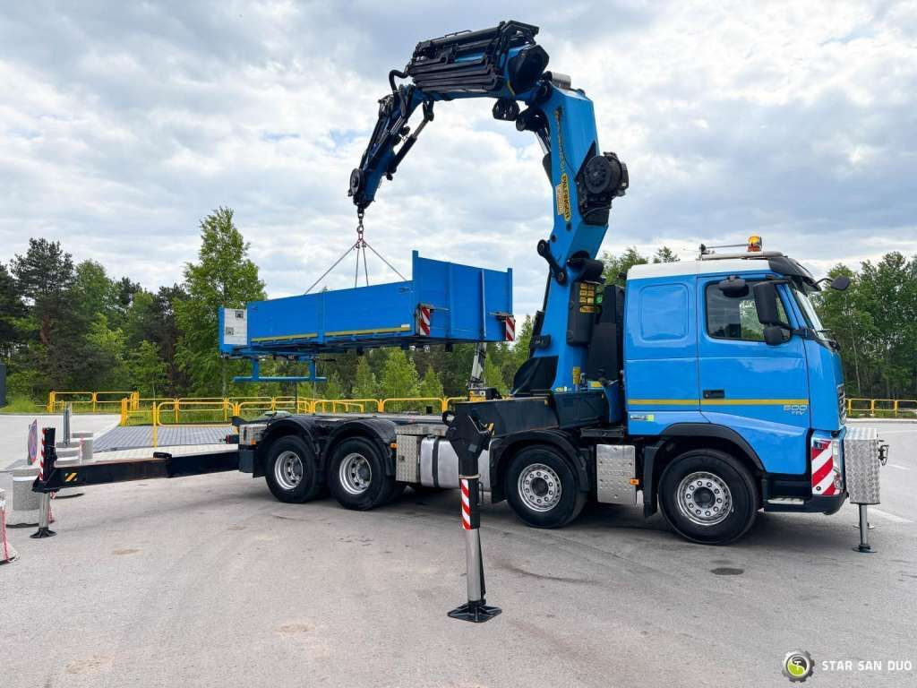 Volvo FH 500 8x4 Palfinger PK 92002 SH Fly Jib Winch - יחידת טרקטור: תמונה 4 Volvo FH 500 8x4 Palfinger PK 92002 SH Fly Jib Winch - יחידת טרקטור: תמונה 4