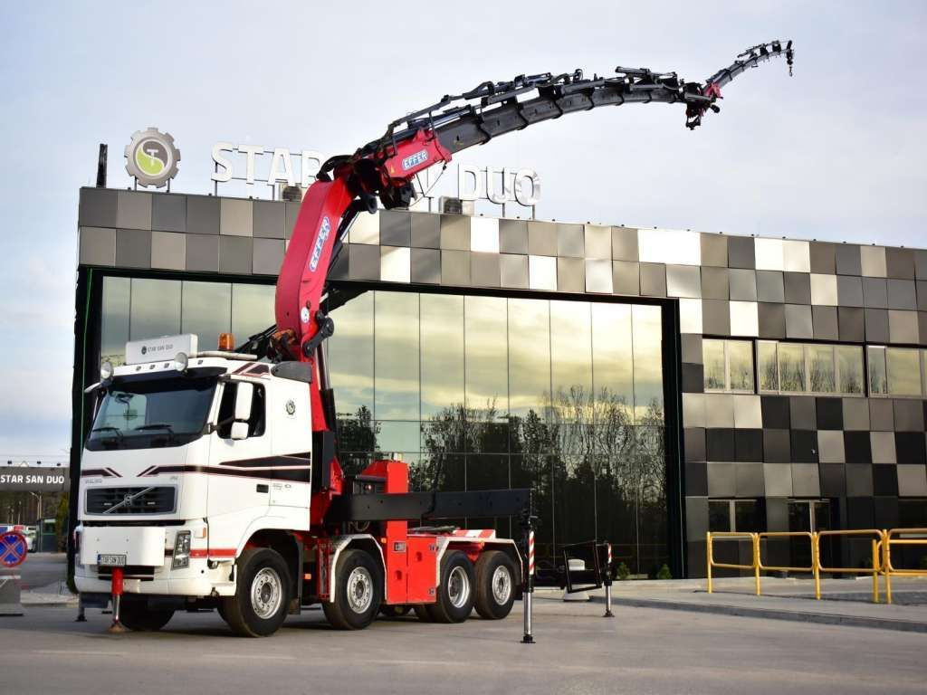 Volvo FH 520 8x2 EFFER 850 Fly Jib Winch 5th - יחידת טרקטור: תמונה 5 Volvo FH 520 8x2 EFFER 850 Fly Jib Winch 5th - יחידת טרקטור: תמונה 5