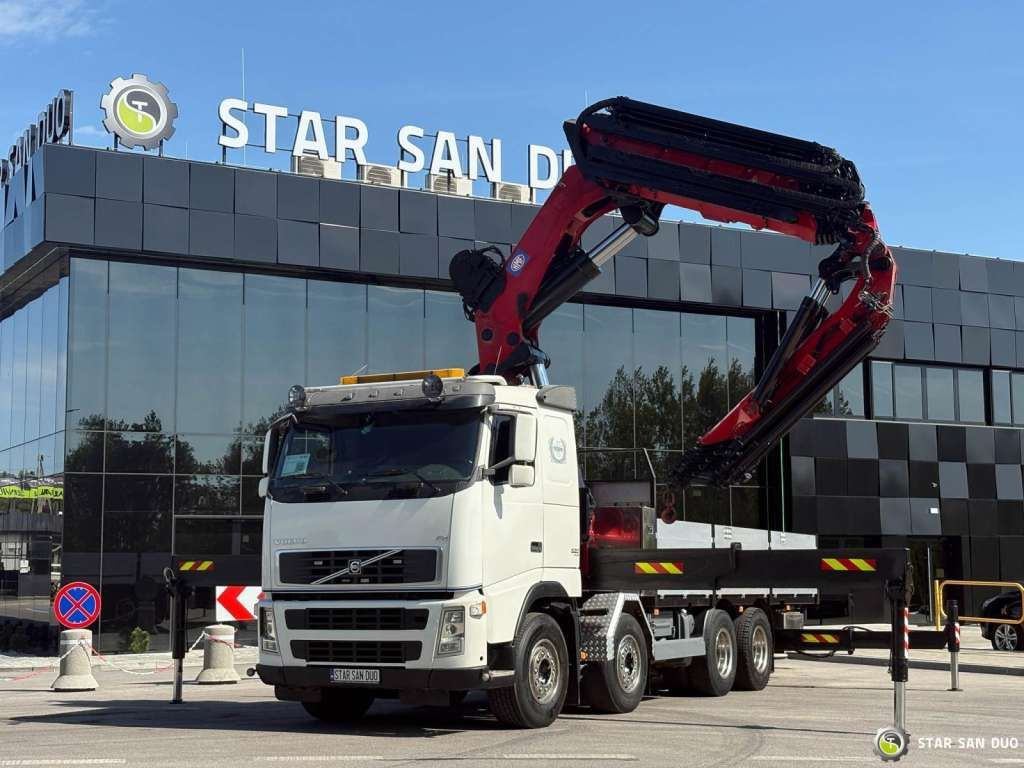 Volvo FH 520 8x4 HMF THOR K6 Fly Jib Euro 4 Winch - משאית מנוף: תמונה 4 Volvo FH 520 8x4 HMF THOR K6 Fly Jib Euro 4 Winch - משאית מנוף: תמונה 4