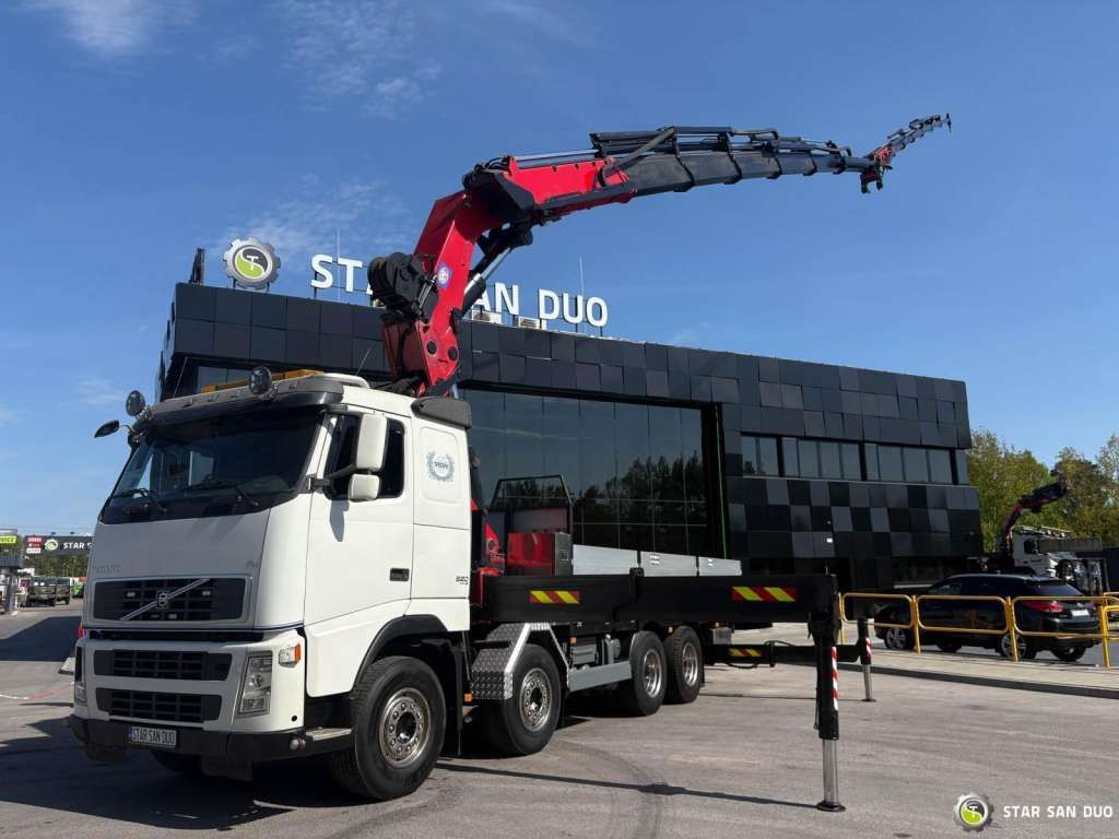 Volvo FH 520 8x4 HMF THOR K6 Fly Jib Euro 4 Winch - משאית מנוף: תמונה 3 Volvo FH 520 8x4 HMF THOR K6 Fly Jib Euro 4 Winch - משאית מנוף: תמונה 3