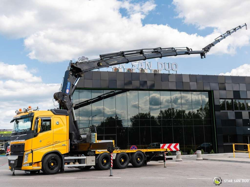 Volvo FH 540 8x4 HMF 6020 Fly Jib Winch - משאית מנוף: תמונה 4 Volvo FH 540 8x4 HMF 6020 Fly Jib Winch - משאית מנוף: תמונה 4