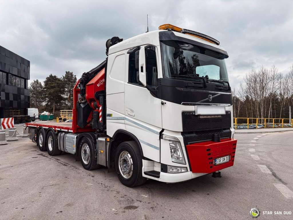 Volvo FH 550 8x2 HMF 8520 FLY JIB Winch Crane Euro 6 - משאית מנוף: תמונה 5 Volvo FH 550 8x2 HMF 8520 FLY JIB Winch Crane Euro 6 - משאית מנוף: תמונה 5
