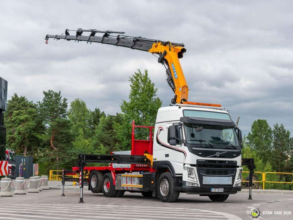 Volvo FM 450 6x2 EFFER 395/8S Euro 6 Crane Winch - משאית מנוף: תמונה 1 Volvo FM 450 6x2 EFFER 395/8S Euro 6 Crane Winch - משאית מנוף: תמונה 1