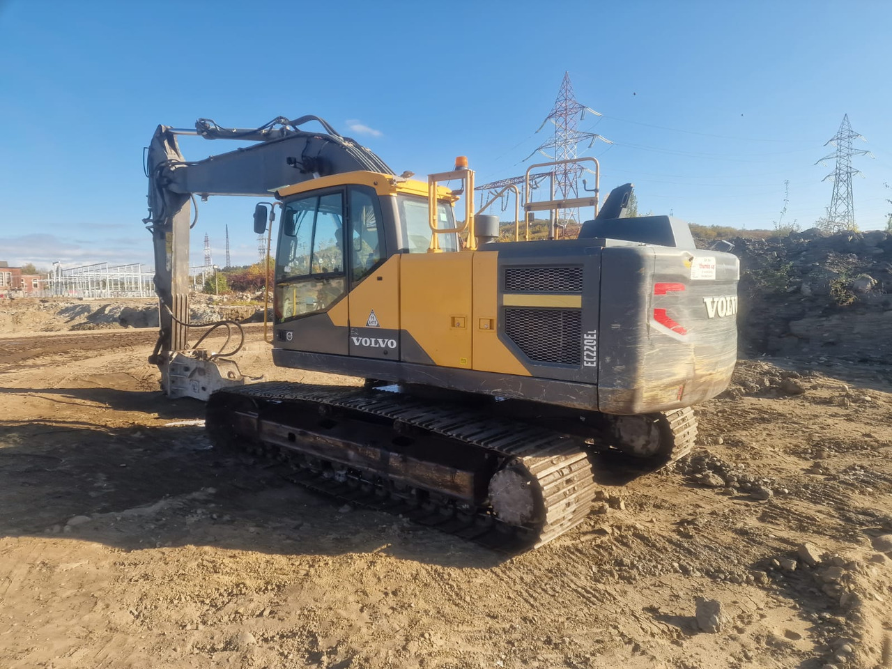 VOLVO EC220 E - מחפר: תמונה 3 VOLVO EC220 E - מחפר: תמונה 3
