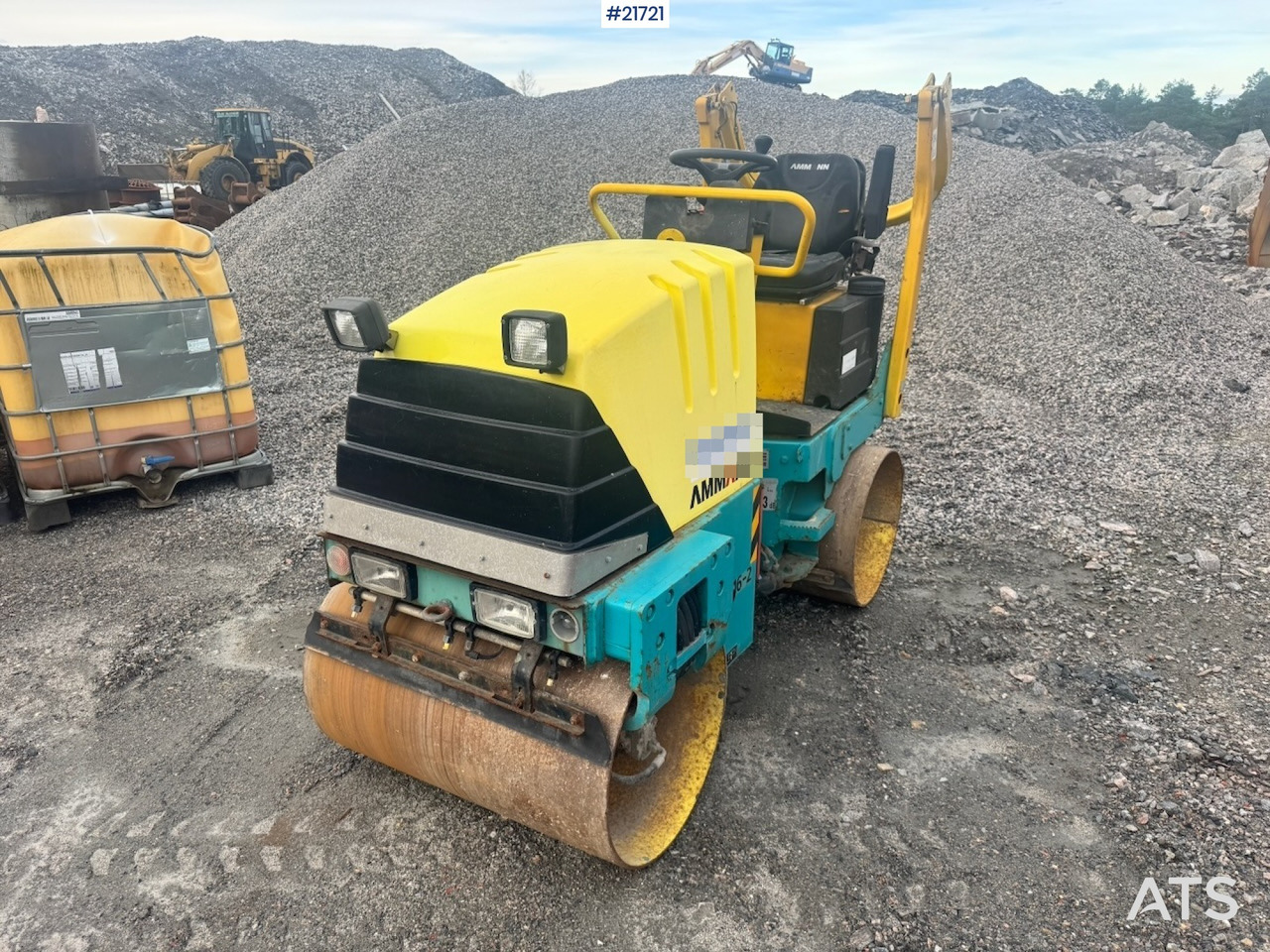 Ammann 2006 AMMANN AV16-2 Vals - רולר כביש: תמונה 2 Ammann 2006 AMMANN AV16-2 Vals - רולר כביש: תמונה 2