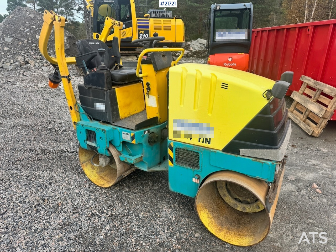 Ammann 2006 AMMANN AV16-2 Vals - רולר כביש: תמונה 5 Ammann 2006 AMMANN AV16-2 Vals - רולר כביש: תמונה 5