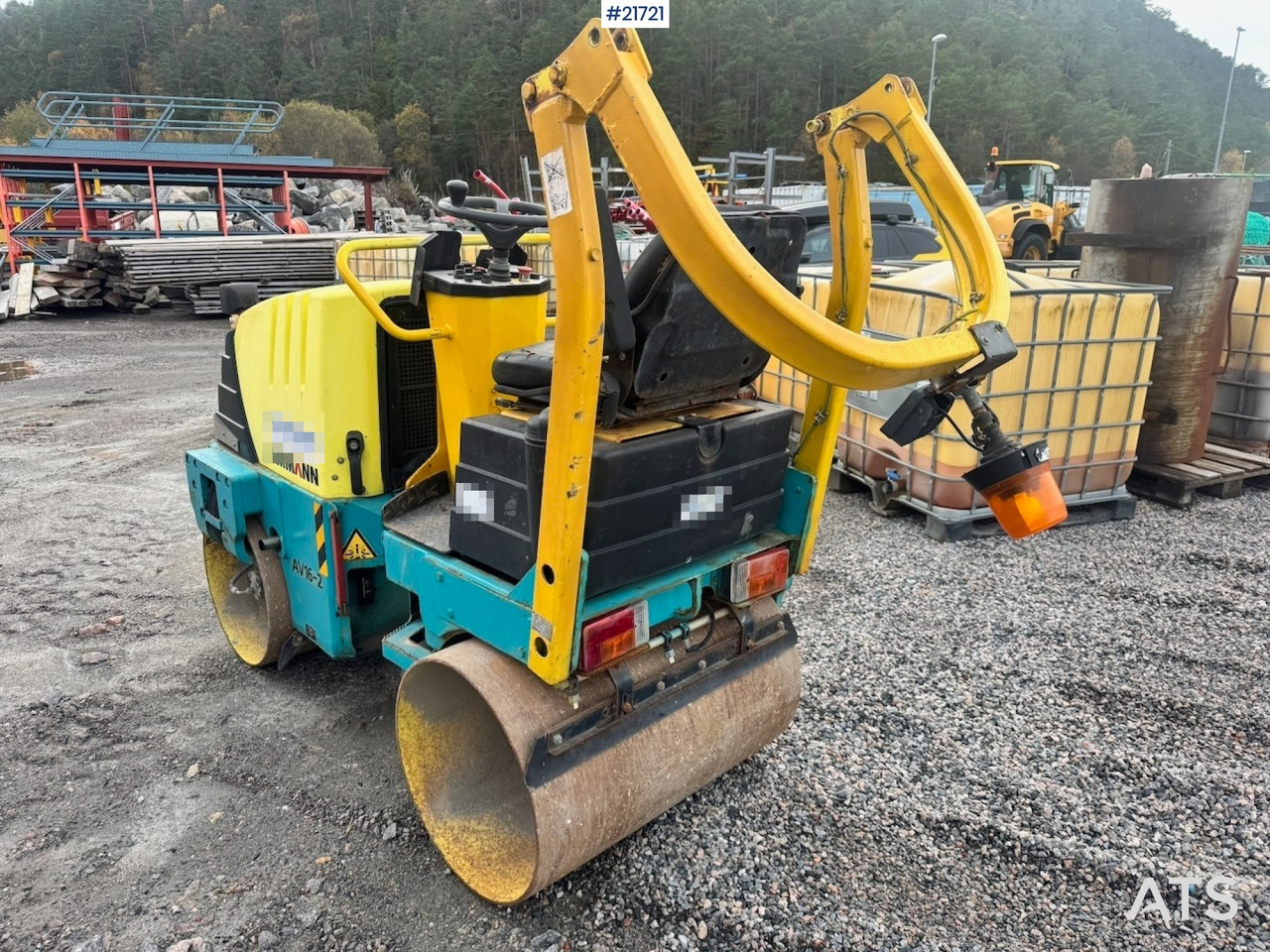 Ammann 2006 AMMANN AV16-2 Vals - רולר כביש: תמונה 4 Ammann 2006 AMMANN AV16-2 Vals - רולר כביש: תמונה 4