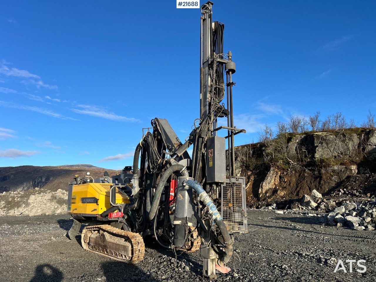 Atlas Copco T35R-01 Borerigg m/ cop 2540 hammer, sliper og Leica gps - אסדת קידוח: תמונה 4 Atlas Copco T35R-01 Borerigg m/ cop 2540 hammer, sliper og Leica gps - אסדת קידוח: תמונה 4