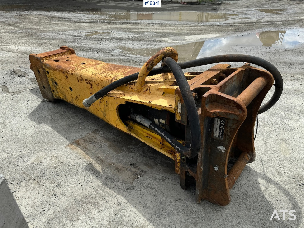 Atlas Pigghammer - פטיש הידרולי: תמונה 5 Atlas Pigghammer - פטיש הידרולי: תמונה 5