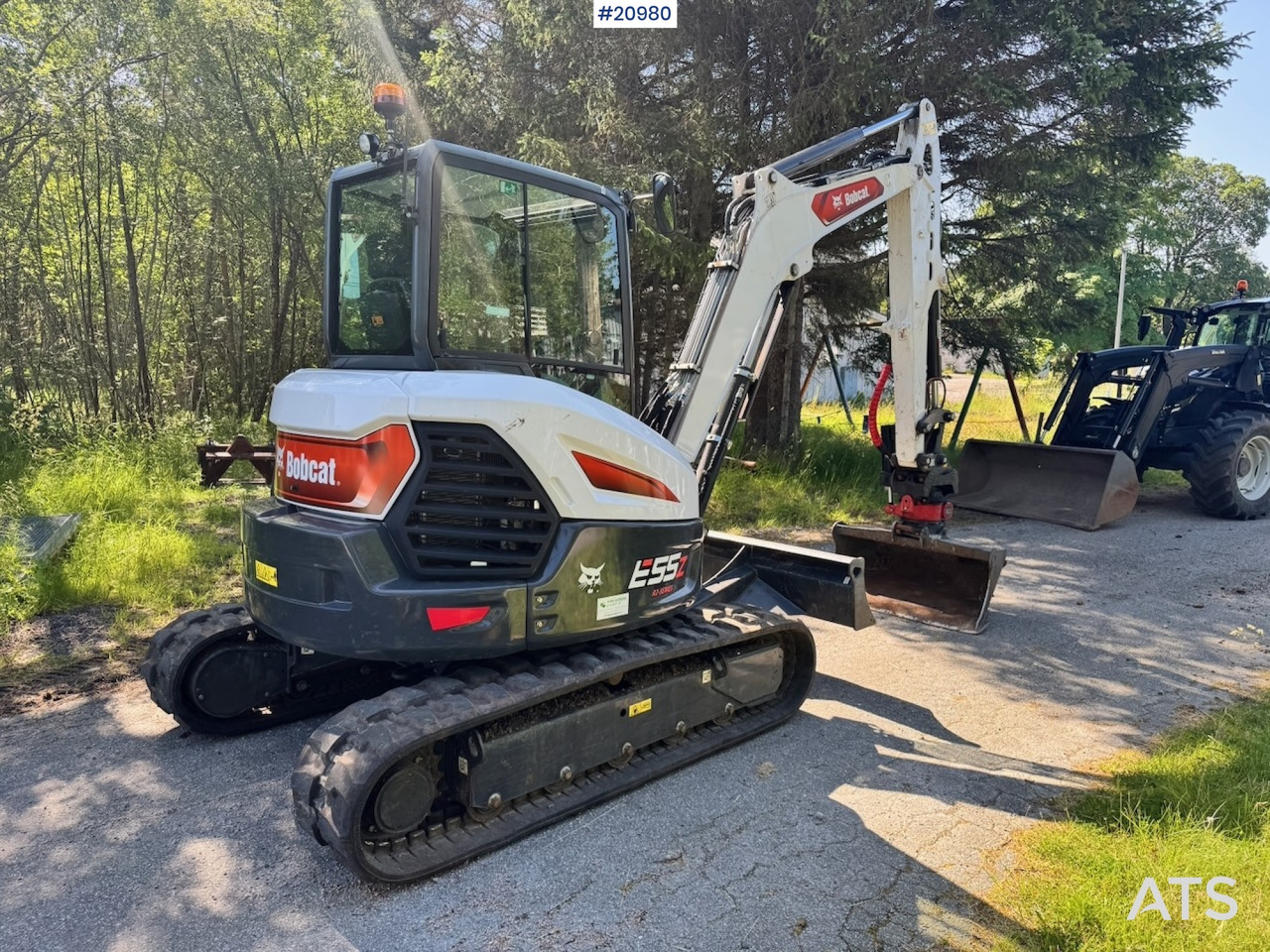 Bobcat E55Z - מיני מחפר: תמונה 3 Bobcat E55Z - מיני מחפר: תמונה 3