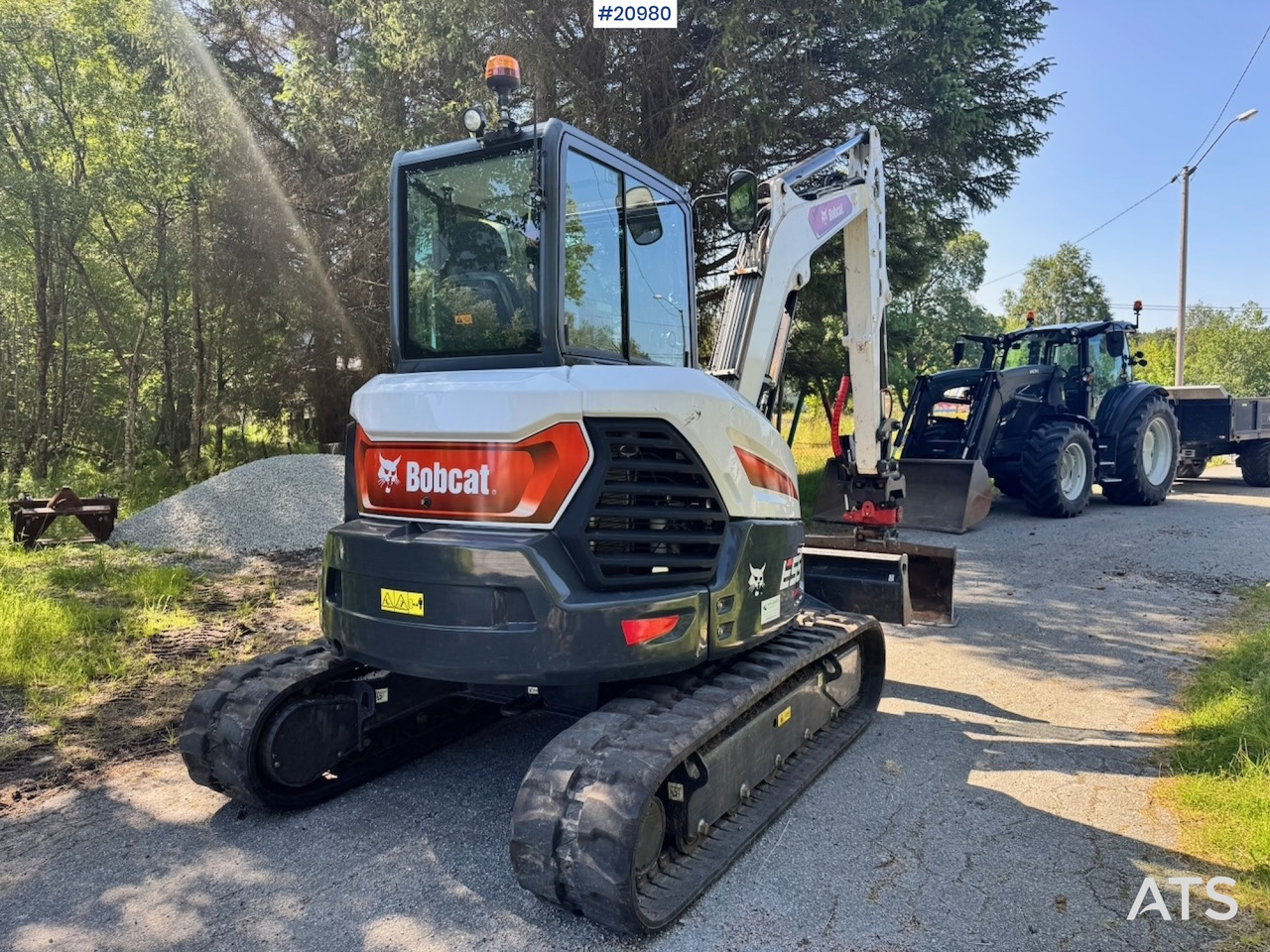 Bobcat E55Z - מיני מחפר: תמונה 2 Bobcat E55Z - מיני מחפר: תמונה 2