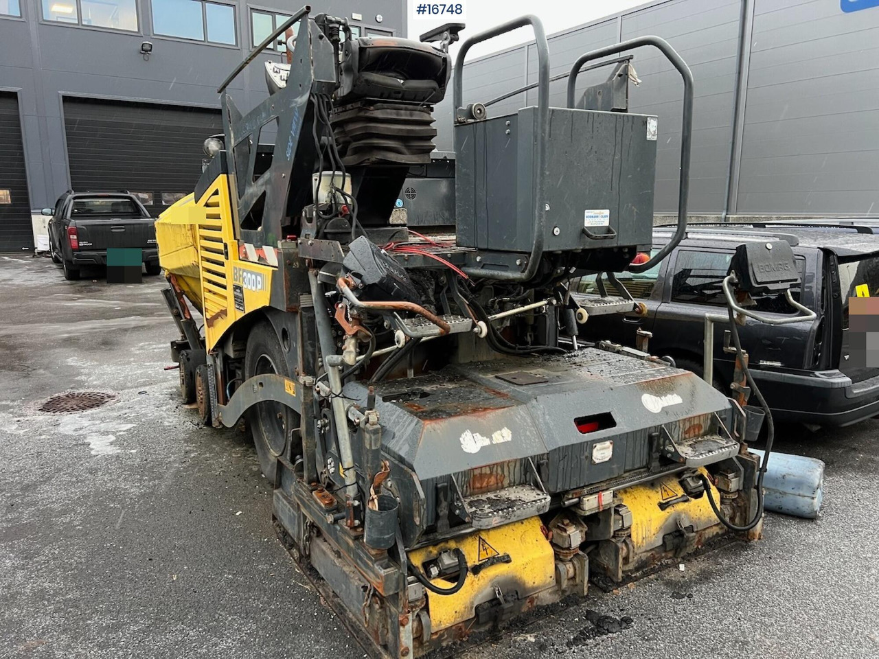 Bomag BF 300P - מכונת אספלט: תמונה 5 Bomag BF 300P - מכונת אספלט: תמונה 5