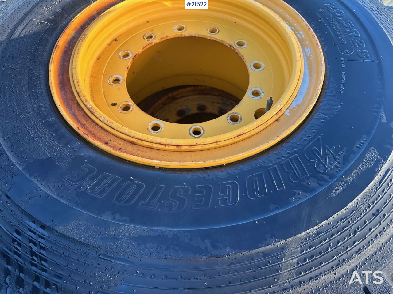 הַחכָּרָה Bridgestone hjullaster dekk til Volvo L110 Bridgestone hjullaster dekk til Volvo L110: תמונה 7