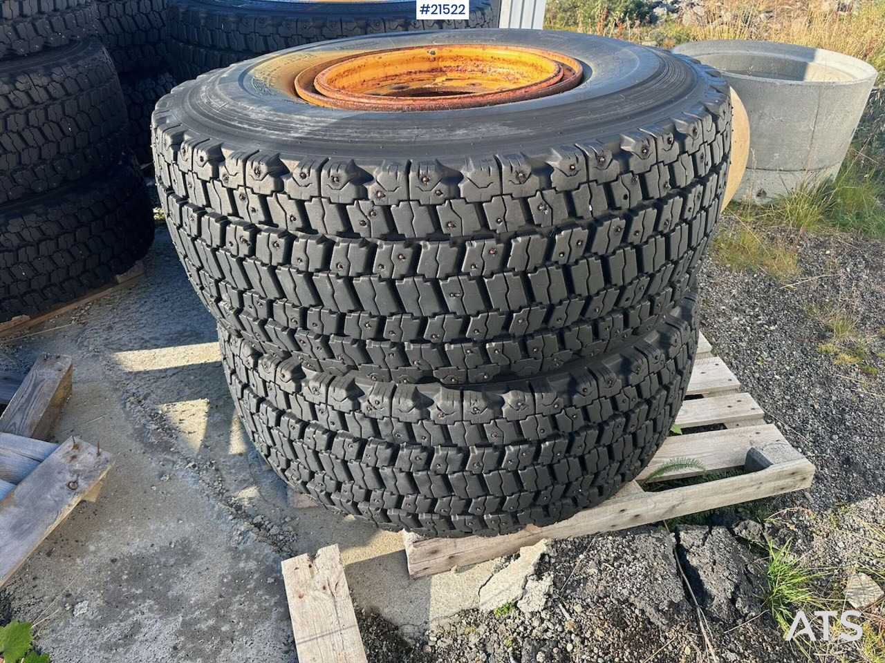 Bridgestone hjullaster dekk til Volvo L110 - צמיג עבור מכונת בנייה: תמונה 2 Bridgestone hjullaster dekk til Volvo L110 - צמיג עבור מכונת בנייה: תמונה 2