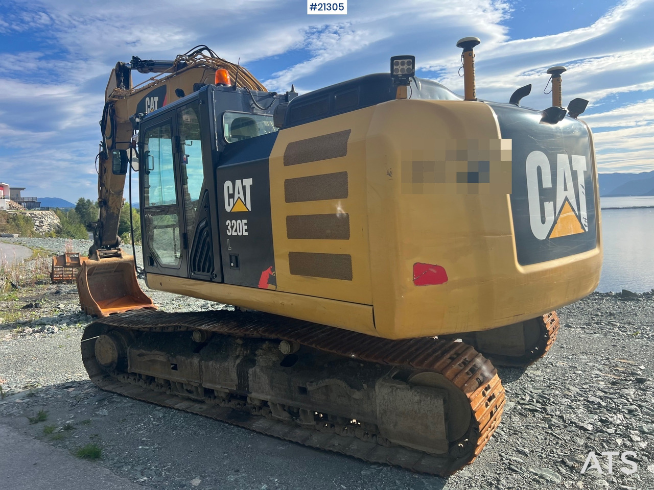 מחפר סורק CAT 320 EL: תמונה 12