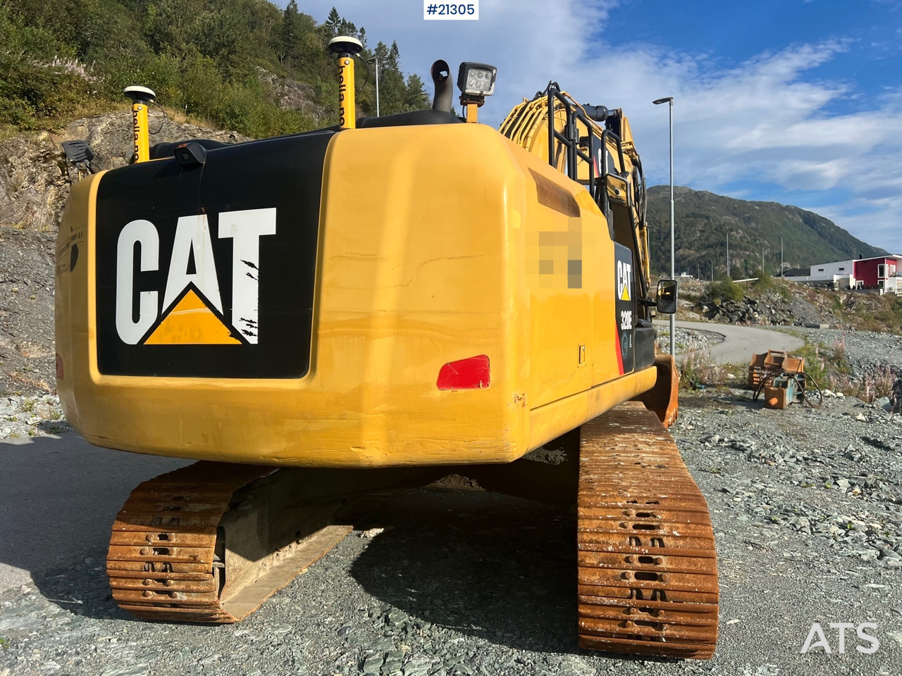 מחפר סורק CAT 320 EL: תמונה 9