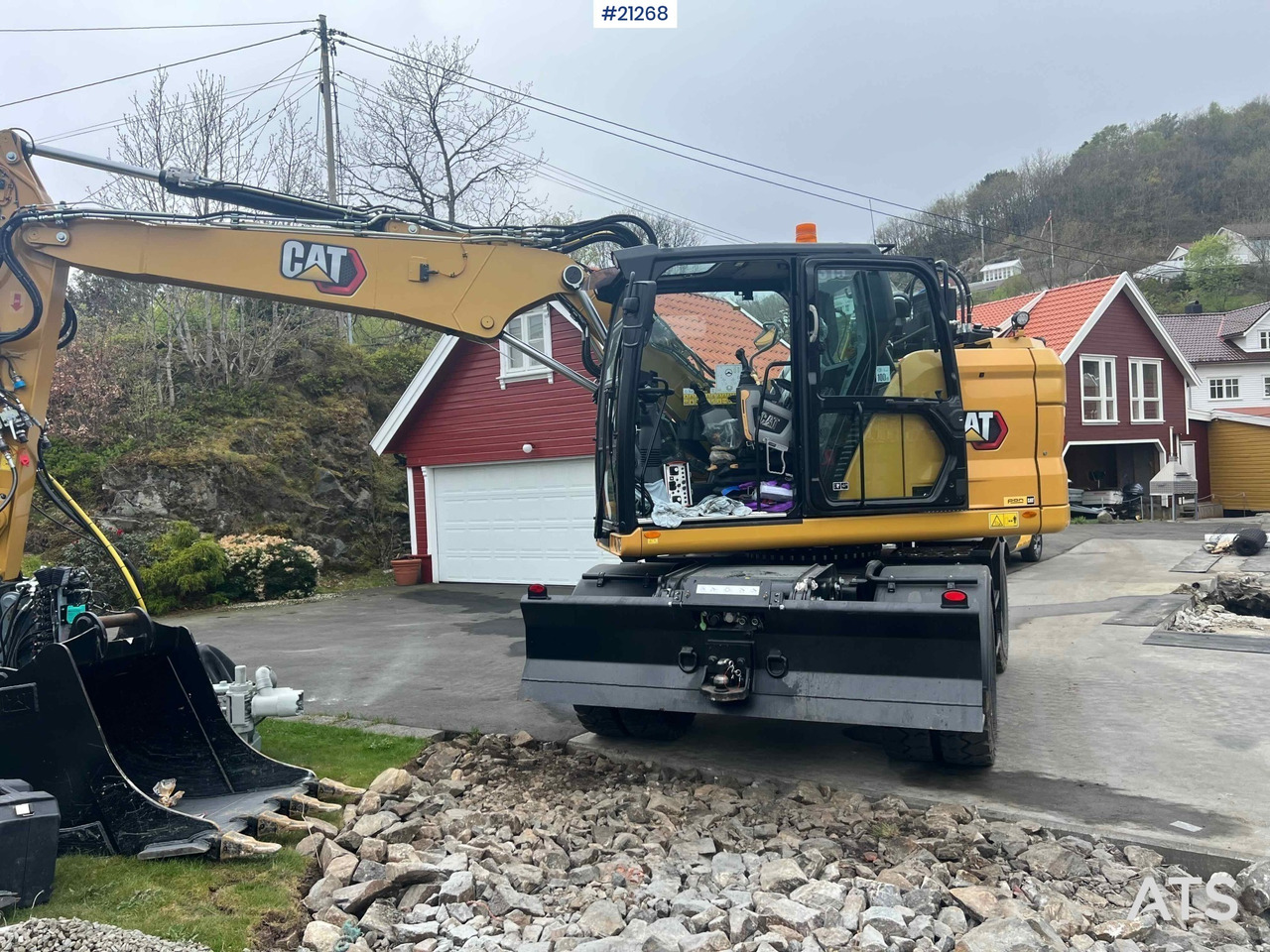 CAT M315 Hjulmaskin m/ graveskuffe, rotortilt, pusseskuffe - מחפר גלגלים: תמונה 1 CAT M315 Hjulmaskin m/ graveskuffe, rotortilt, pusseskuffe - מחפר גלגלים: תמונה 1