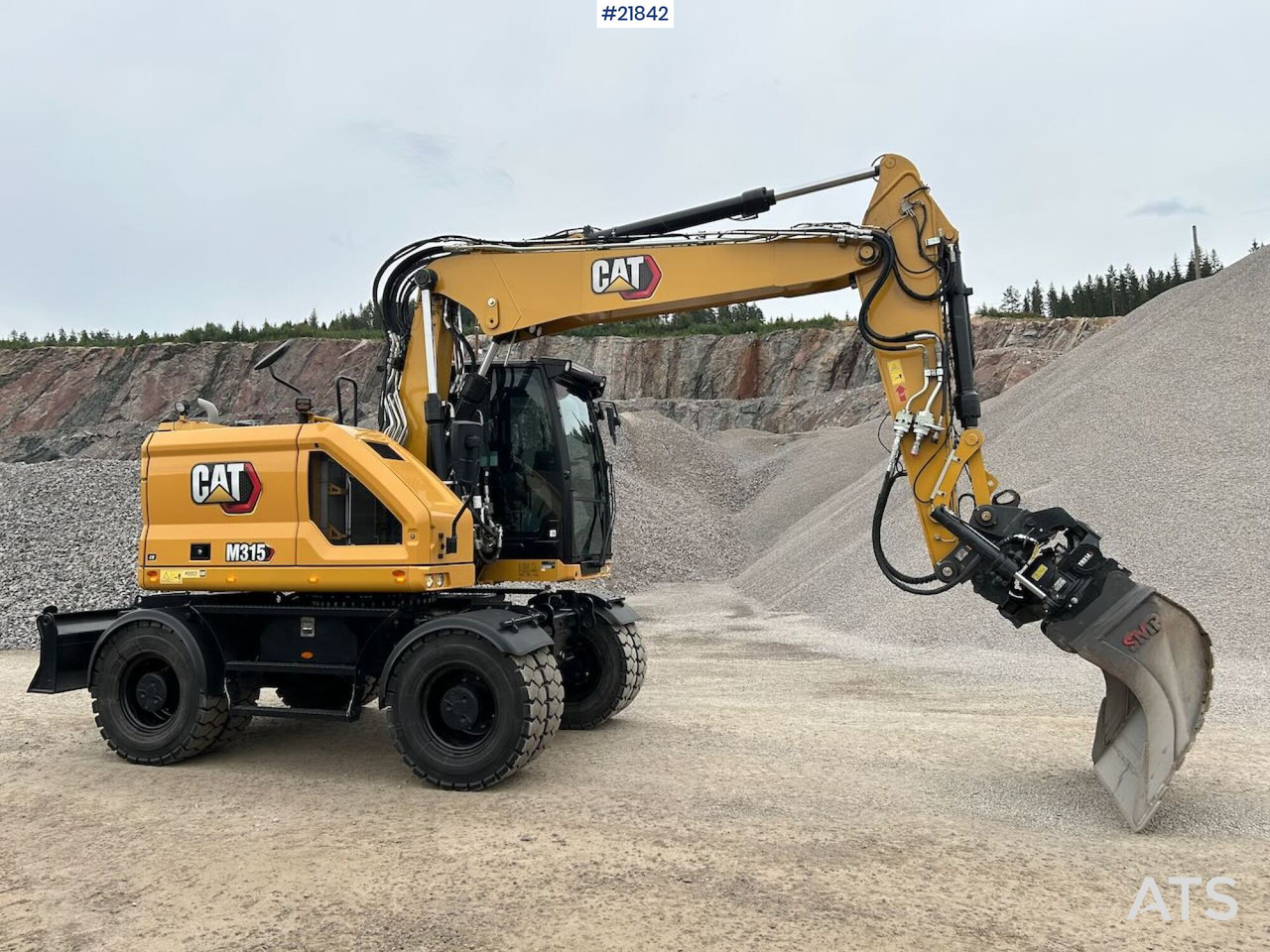 CAT M315 hjulgraver m/ tilt og skuffe - מחפר: תמונה 4 CAT M315 hjulgraver m/ tilt og skuffe - מחפר: תמונה 4