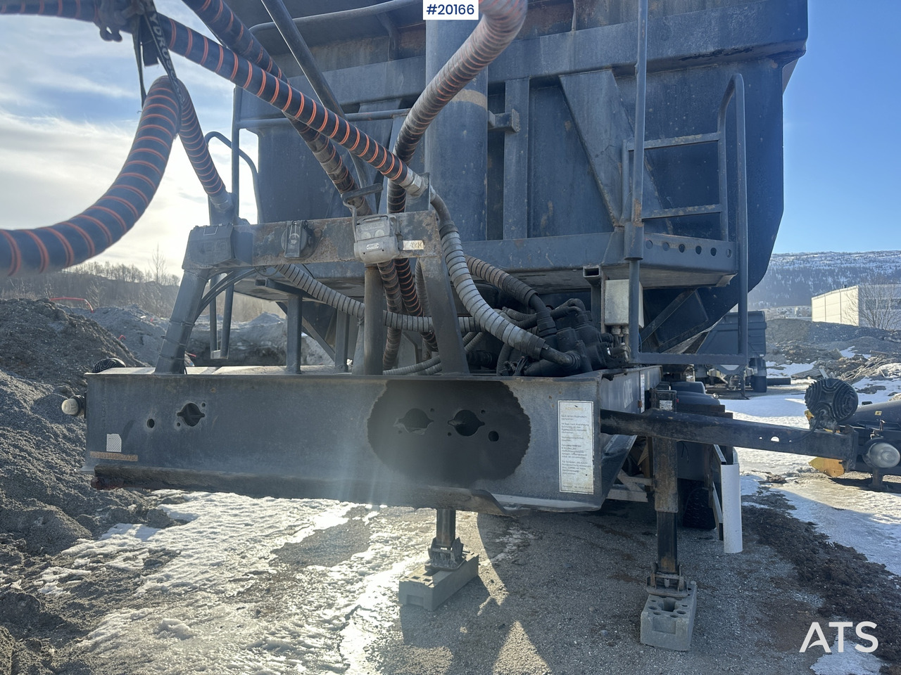 סמיטריילר עם מזהיר Carnehl 3 akslet tippsemi: תמונה 8