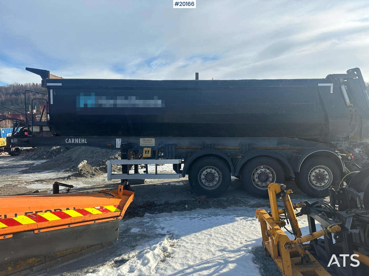 סמיטריילר עם מזהיר Carnehl 3 akslet tippsemi: תמונה 6