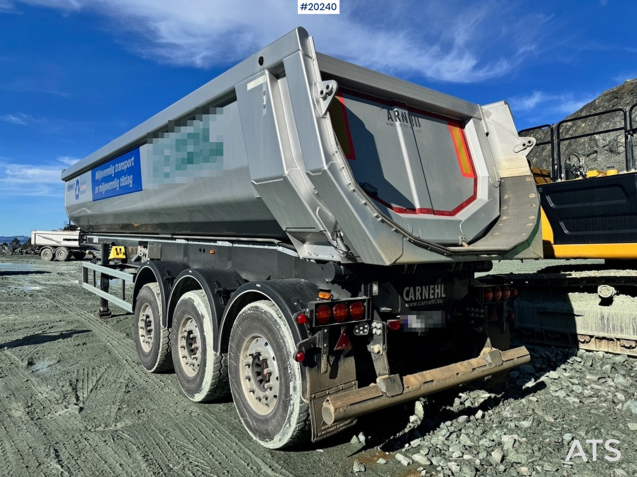 Carnehl Tippsemi - סמיטריילר עם מזהיר: תמונה 3 Carnehl Tippsemi - סמיטריילר עם מזהיר: תמונה 3