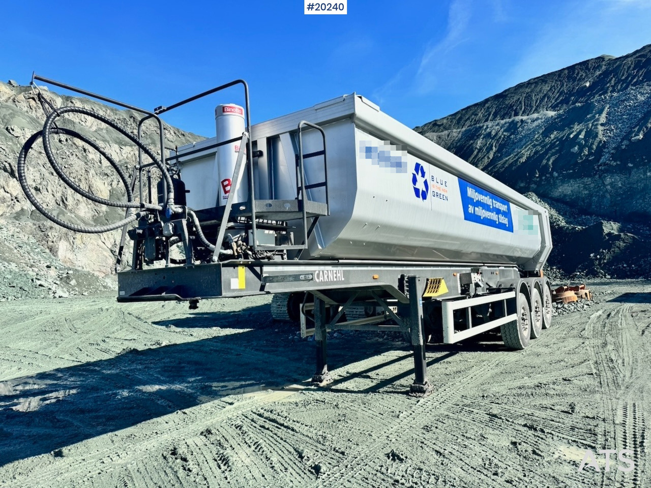 Carnehl Tippsemi - סמיטריילר עם מזהיר: תמונה 1 Carnehl Tippsemi - סמיטריילר עם מזהיר: תמונה 1