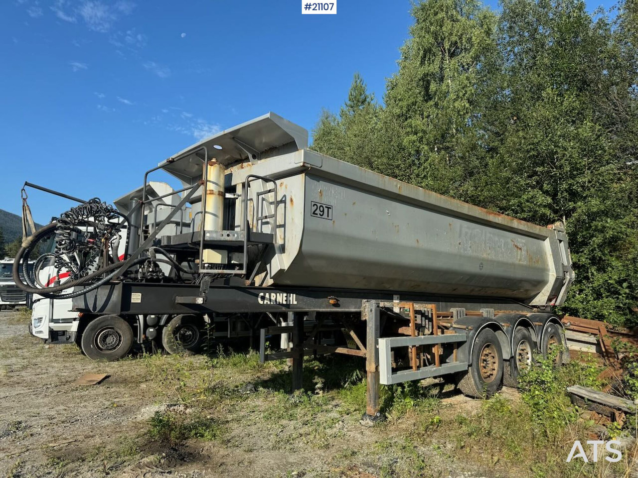Carnehl Tippsemi - סמיטריילר עם מזהיר: תמונה 1 Carnehl Tippsemi - סמיטריילר עם מזהיר: תמונה 1